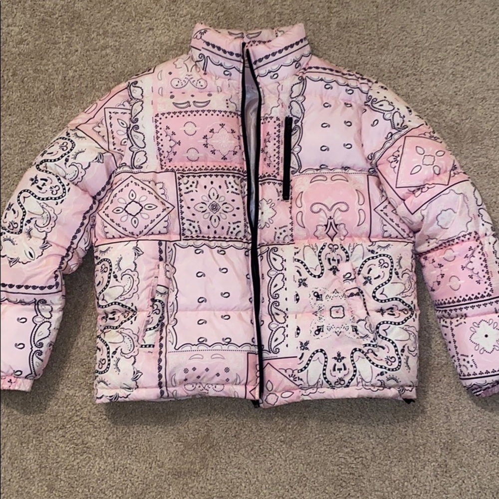 Pink Bandana Coat